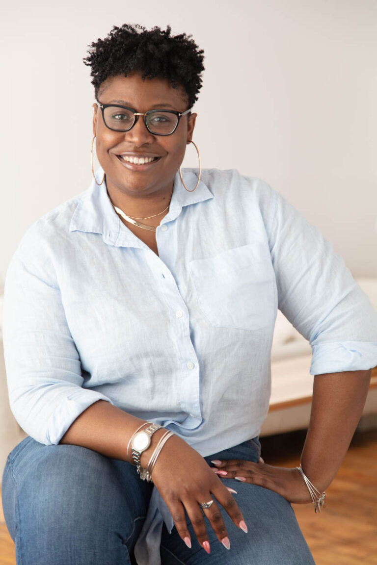 Beautiful portrait of middle aged African American female public school teacher