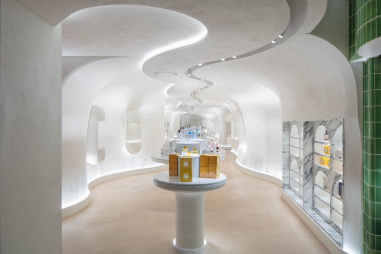 Interior photograph of Printemps by Peter Dressel in New York