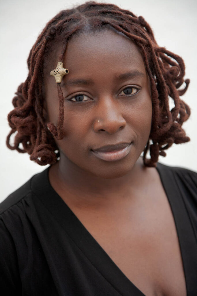 Headshot of a African-American female singer