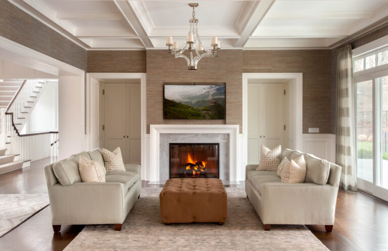 Interior photographer Hamptons living room