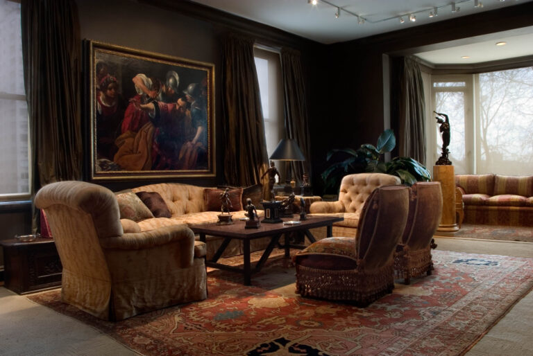 Interior photographer Manhattan living room