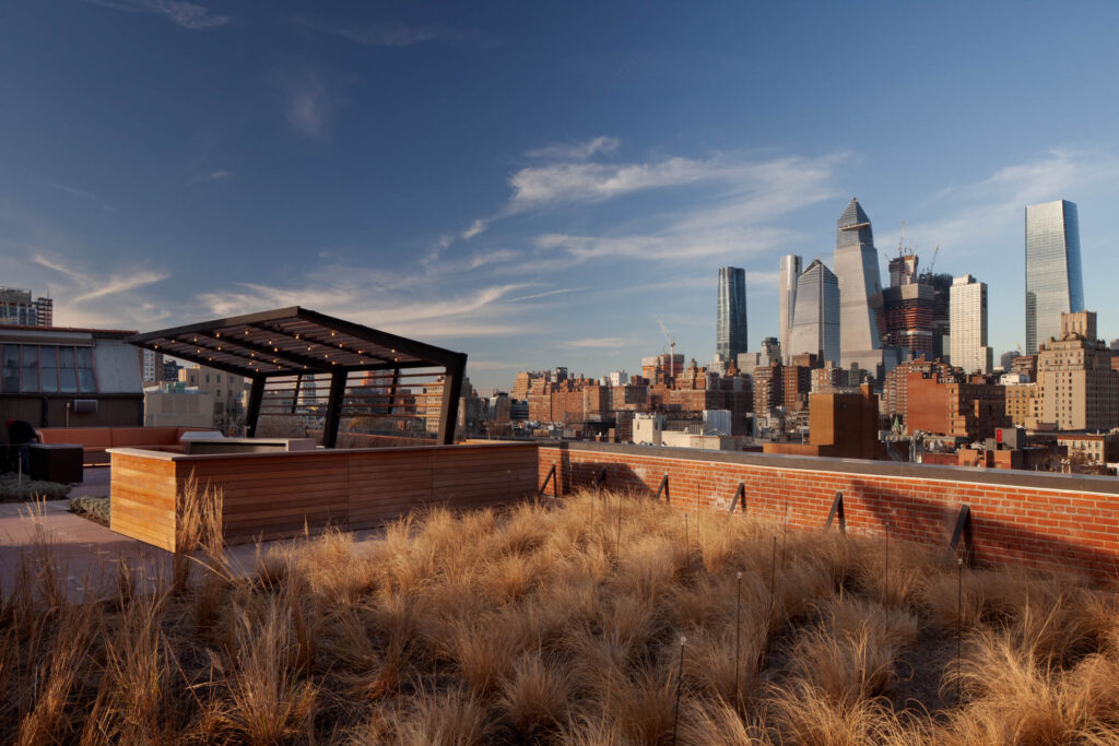 Architectural photography in New York - Rooftop Terrace