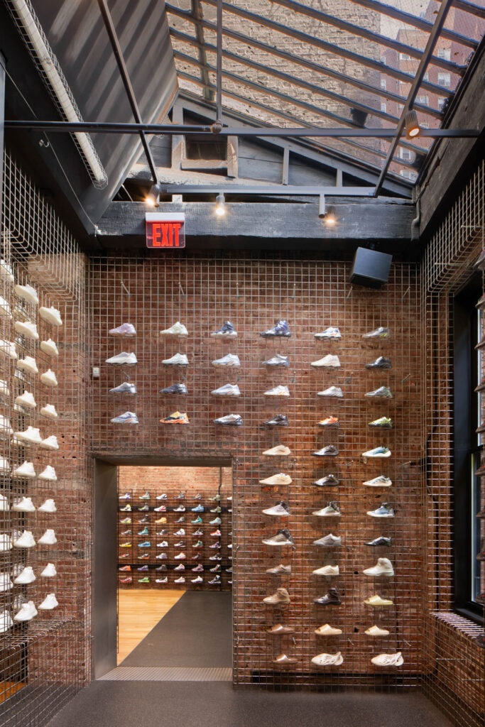 Retail interior photograph in New York