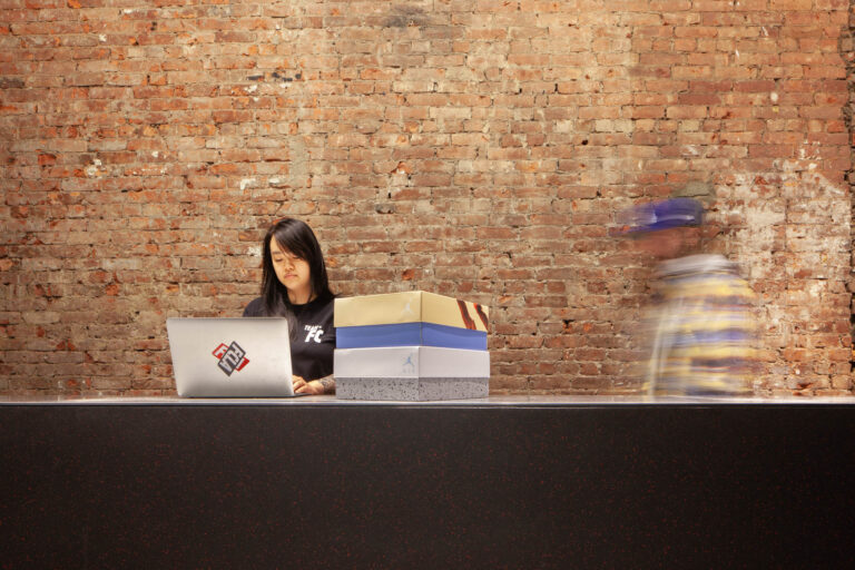 Retail interior photograph in New York