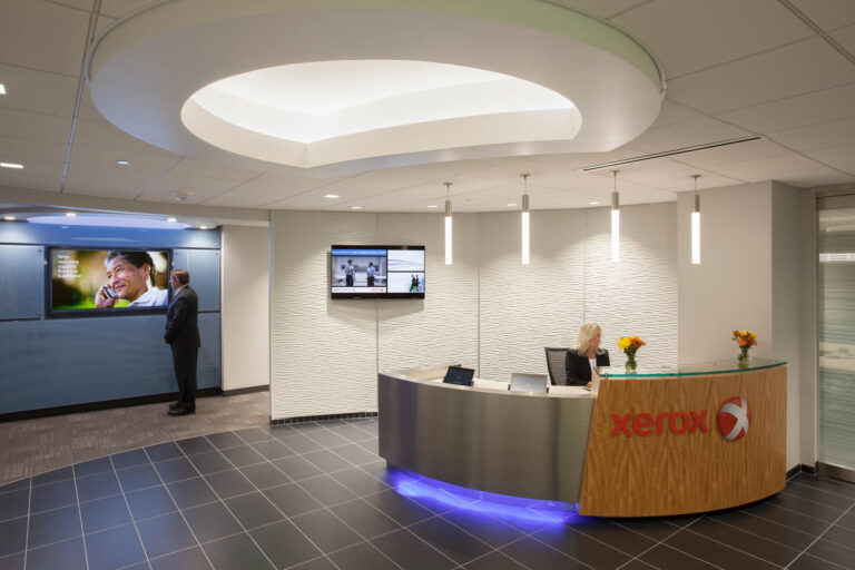 Xerox, corporate interior Washington DC