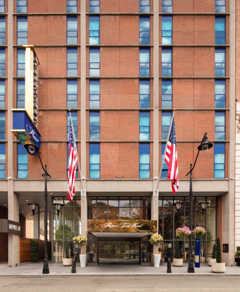 Hotel exterior by an interior design photographer